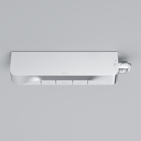 F8F10500 Func Cмеситель для душа AM.PM, кнопочный с полкой, с изливом, хром