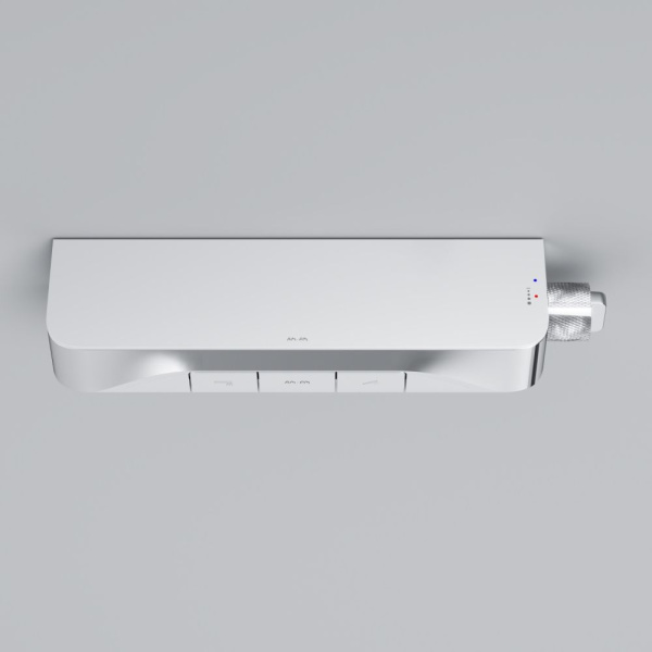 F8F10500 Func Cмеситель для душа AM.PM, кнопочный с полкой, с изливом, хром