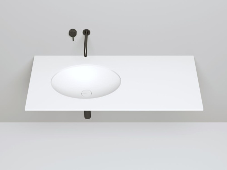 Раковина встраиваемая Salini MAREA 11, белый, 1802211M