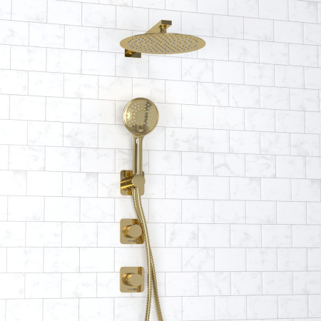 A7651.303.183.208.280.197.207  Встраиваемый комплект для душа WasserKRAFT с верхней душевой насадкой и лейкой