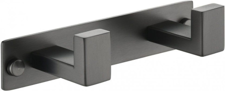 Полотенцедержатель на планке 2-й Grocenberg AC0012 (Графит)