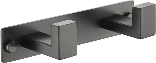 Полотенцедержатель на планке 2-й Grocenberg AC0012 (Графит)