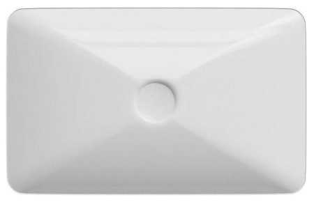 Раковина ISVEA SistemaY Clear накладная 600*377*127 цвет черный матовый 10SY50060SV-2N