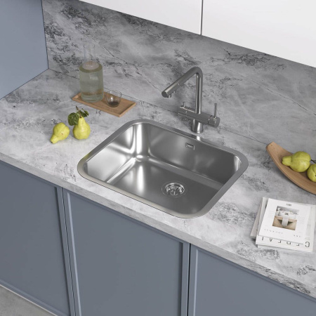 Кухонная мойка Reflexion Orta RX2454SS полированная сталь