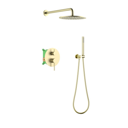 Встраиваемая душевая система TIMO Saona SX-2369/17SM, матовое золото