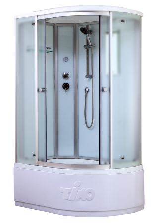 Душевая кабина Timo Standart T-6620 Silver Fabric L  (120*85*220), турецкая баня хамам