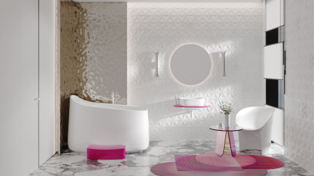 Ступень Salini ORIENTE OFURO STEP, белый, 1905101M