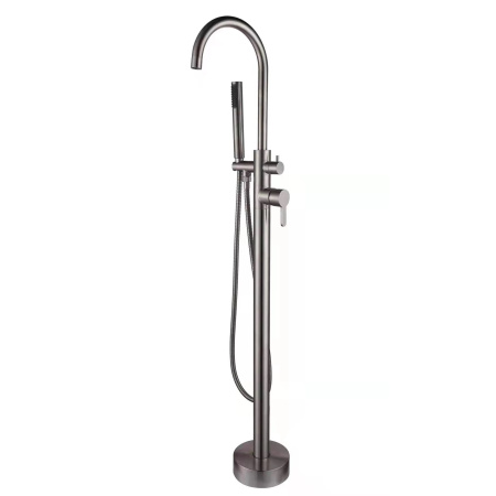 Смеситель для ванны напольный Savol S-SUS8801, сатин