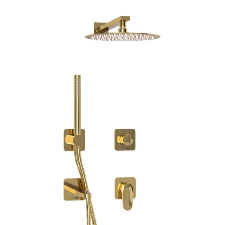 A2151.278.279.183.208.280.197.281 Встраиваемый комплект для ванны WasserKRAFT с верхней душевой насадкой, лейкой