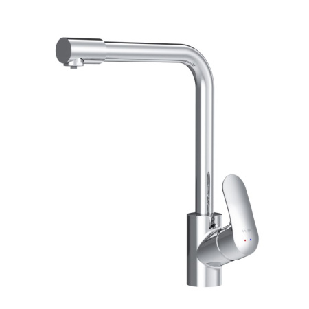 F8005700 Like, Смеситель для кухни AM.PM с каналом для питьевой воды, L-излив, хром