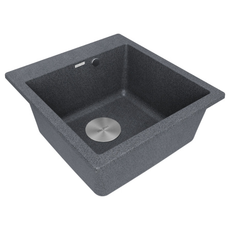 Мойка Paulmark KANTE 50 PM105152-DG 520х510х200 мм, IT-GRANIT, графит