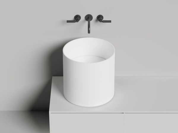 Раковина накладная Salini ARMONIA ROUND 03 покраска по RAL полностью, 130423MF