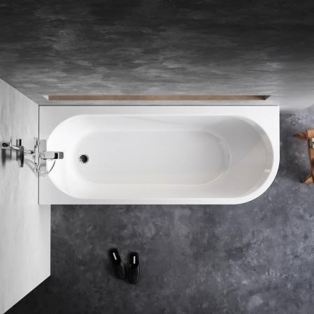 W94A-170L70W-ARP X-joy Комплект Ванна акриловая AM.PM угловая левосторонняя 170x70 см c каркасом, панелью