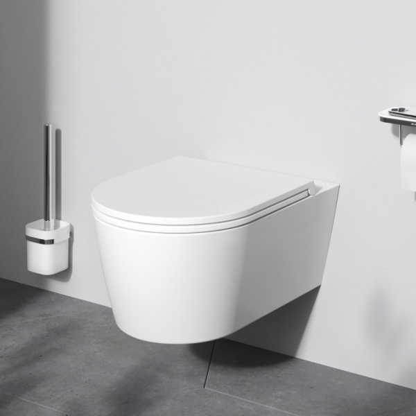 C8F1701SC Func подвесной унитаз 54 см FlashClean с сиденьем микролифт