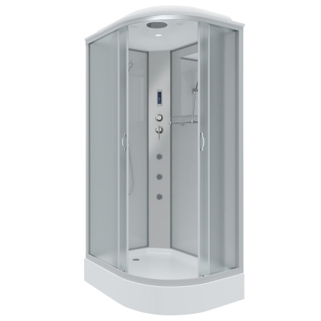 Душевая кабина Niagara Classic NG-3312-14LF (120х80х215) низкий поддон(13см),стекло матовое,3 места