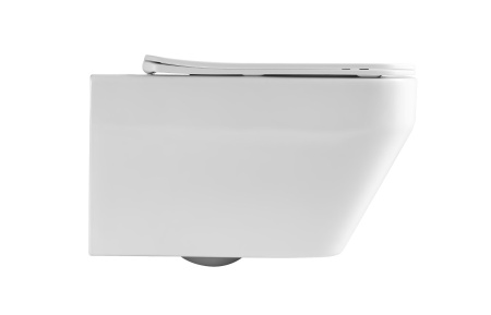 Унитаз подвесной Vincea Tornado Edge VT1-38T, цвет белый, ультратонкое soft-close сиденье