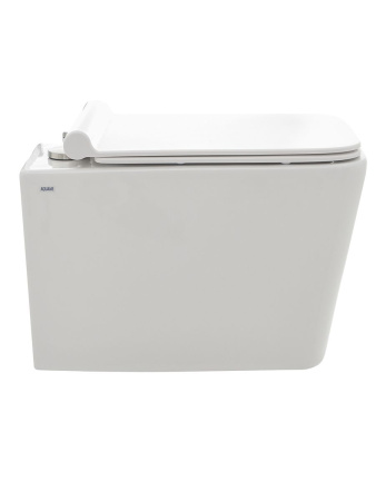 AQM2003 Унитаз подвесной с сиденьем SoftClose, технология смыва Rimless, скрытый крепеж. 530x365x360