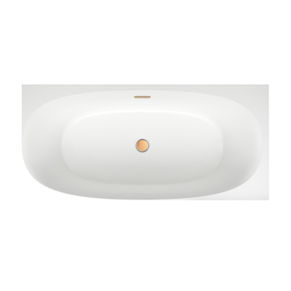 Акриловая ванна в наборе 4 в 1: пристенная ванна (правый разворот), каркас, экран, слив-перелив Wellsee Belle Spa 2.0 235803004