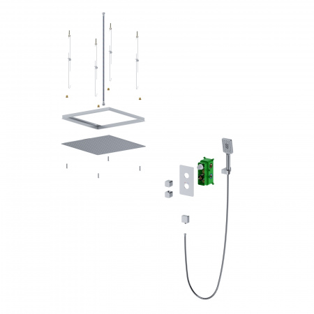 Душевая система встроенная с термостатом Timo Petruma SX-5029/00SM хром