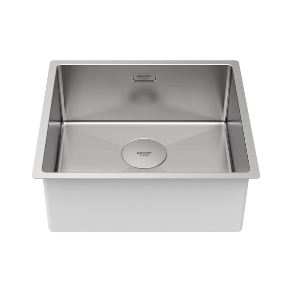 Мойка Paulmark NEXT 48 UNI PM214844-BS 440х480х200 мм, нержавеющая сталь, нержавеющая сталь