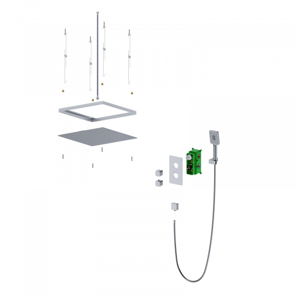 Душевая система встроенная с термостатом Timo Petruma SX-5029/00SM хром