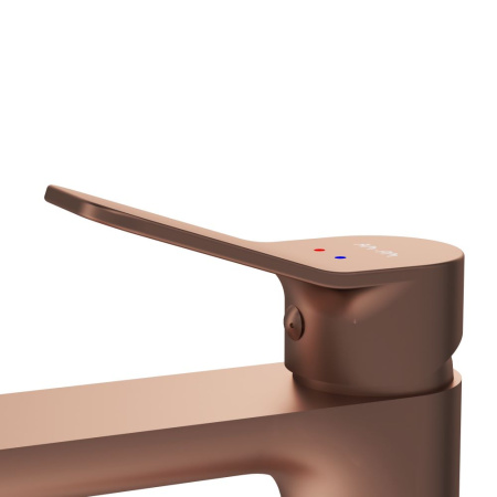 F85A92044 X-Joy Смеситель для умывальника AM.PM высокий, роз. золото