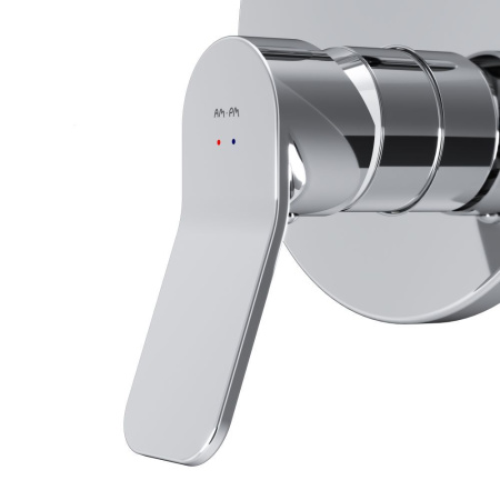 F85A55000 X-Joy Смеситель AM.PM встроенный с термостатом на 3 потребителя, хром