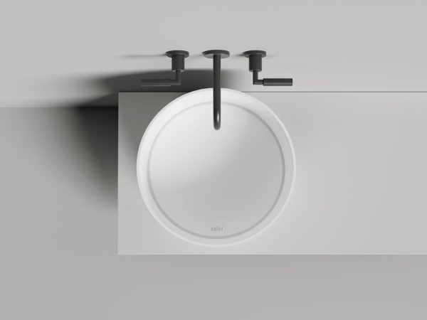 Раковина накладная Salini ARMONIA ROUND 03 покраска по RAL полностью, 130423MF