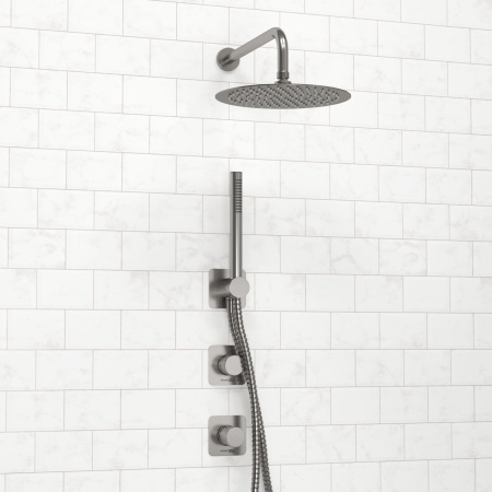 A6451.296.097.121.275.100.276  Встраиваемый комплект для душа WasserKRAFT с верхней душевой насадкой и лейкой