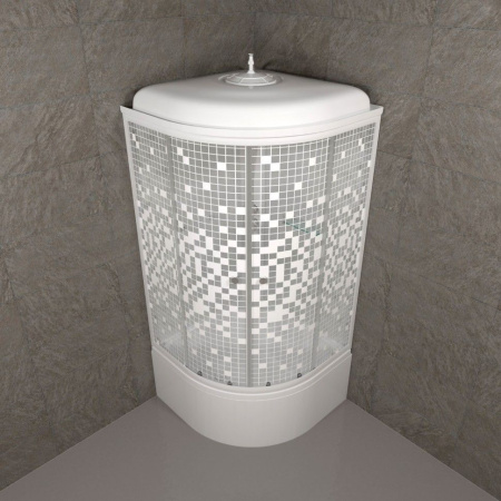 Душевая кабина Тритон Щ0000061834  Мозаика 90*90 Б (ДН4)