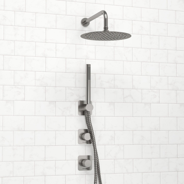 A6451.296.097.121.275.100.276  Встраиваемый комплект для душа WasserKRAFT с верхней душевой насадкой и лейкой