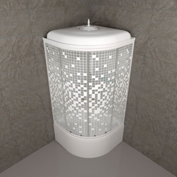 Душевая кабина Тритон Щ0000061834  Мозаика 90*90 Б (ДН4)