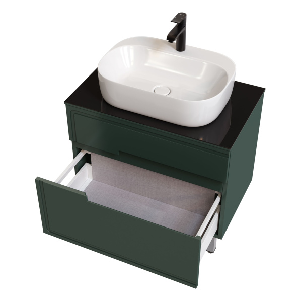 Тумба под столешницу Taliente Cevia TA-MBC-80PS-grigio verde 80 см подвесная