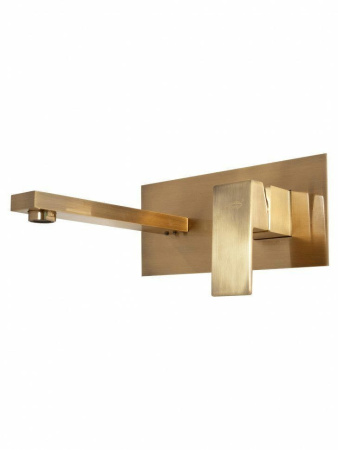 Смеситель встраиваемый для раковины Hansberge H688 Бронза