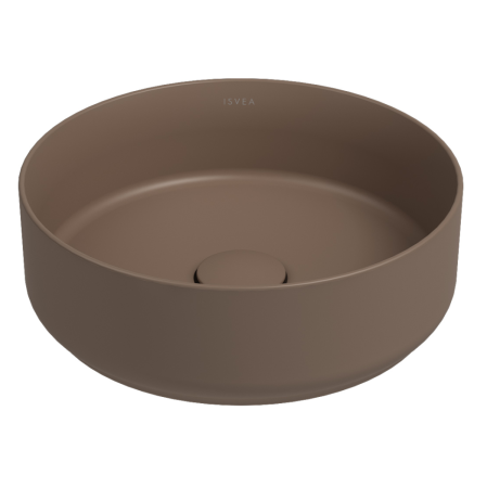 Раковина ISVEA Infinity накладная 360*360*120 цвет Коричневый 10NF65036SV-2H