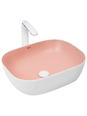 Раковина накладная WeltWasser WW SK ELBACH M2143 WP