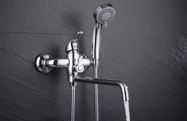 Смеситель для ванны D&K Rhein DA1373301, хром