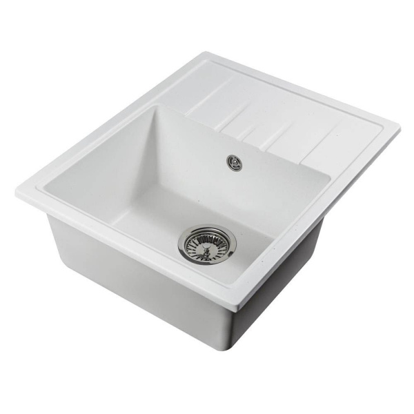 Кухонная мойка Reflexion Plato RX1457WH, белый