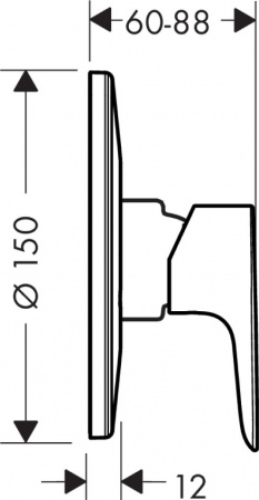 Смеситель для душа Hansgrohe Talis E 71766000