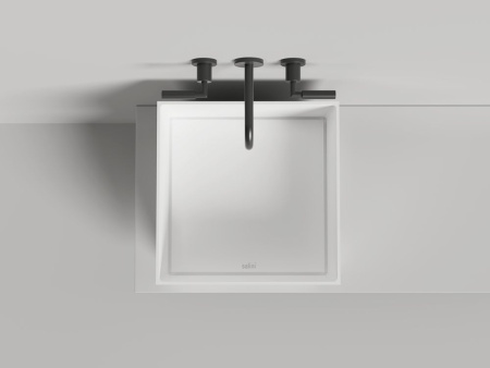 Раковина накладная Salini ARMONIA SQUARE 03 покраска по RAL полностью, 130523MF