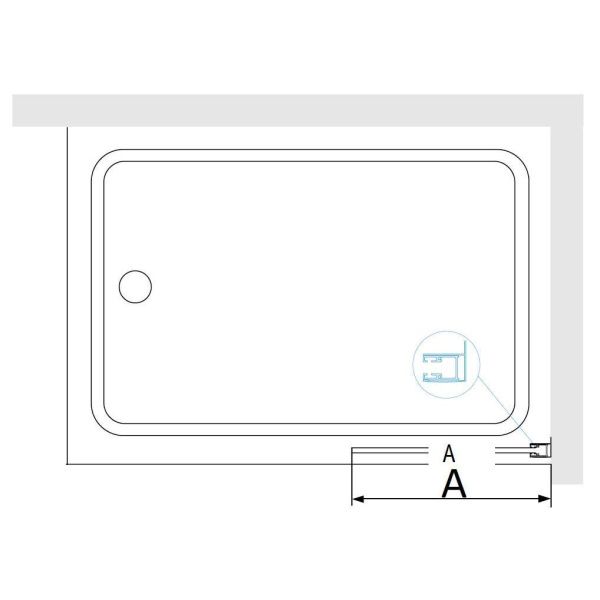 Шторка на ванну RGW SC-056-8B 35110562850-14 прозрачное стекло, черный