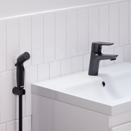 770300300 Jupiter Смеситель для умывальника Damixa без дк с гигиеническим душем