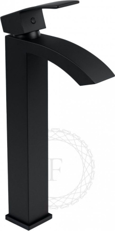 Cмеситель для раковины FILARETE Waterfall FL6010 (Черный матовый)