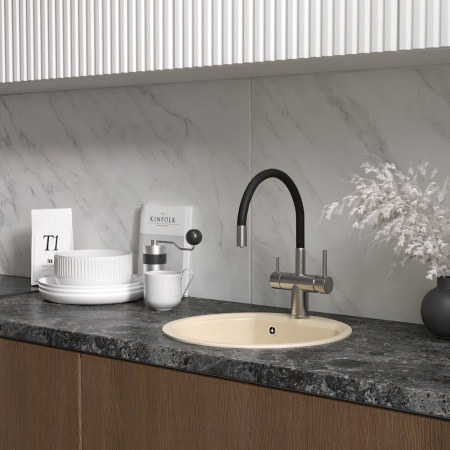 Кухонная мойка Reflexion Start RX0844BE, бежевый