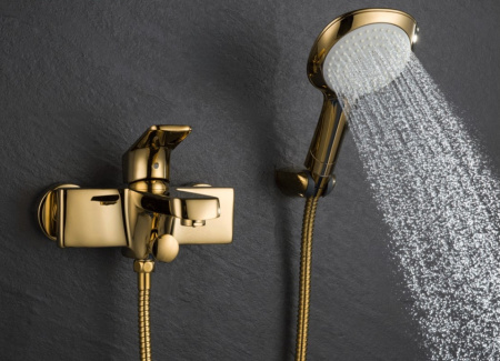 Смеситель для ванны D&K Berlin DA1433203, золото