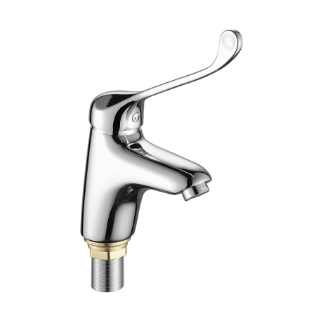 Смеситель для раковины с хирургической ручкой FASHUN A1054, хром