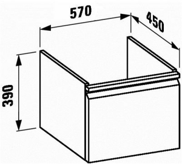Laufen Pro тумба под умывальник [4830420954631]