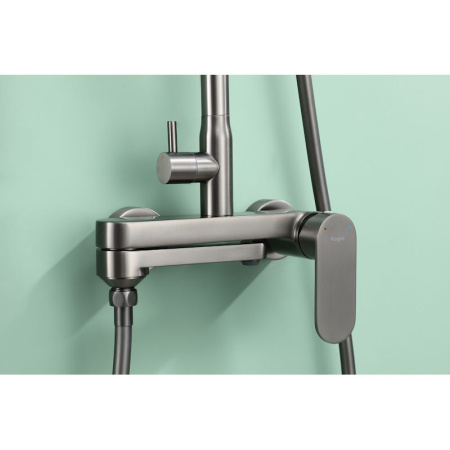 Душевая система Raglo R10.24.09, графит