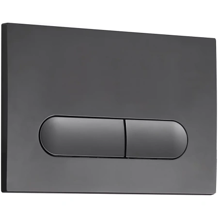 Кнопка смыва Veconi FLUSH V3, FLV3-GM, 240х162х9, пластик, оружейная сталь