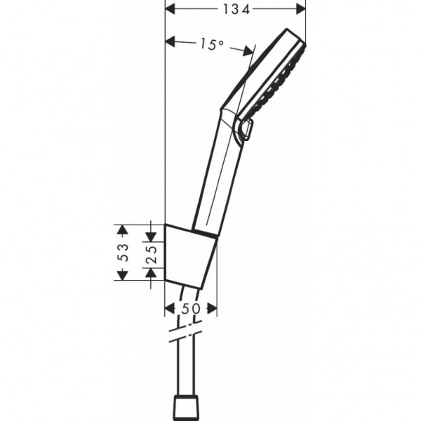 Душевой гарнитур Hansgrohe Crometta Vario 26691400